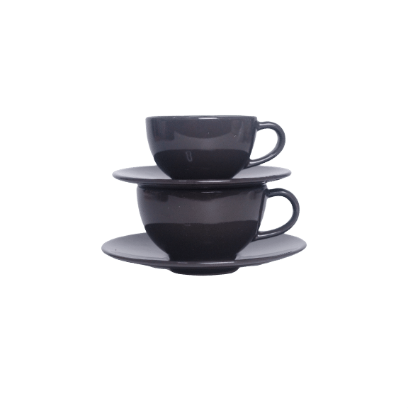 ชุดแก้วกาแฟสีดำ 6 oz JJ20006